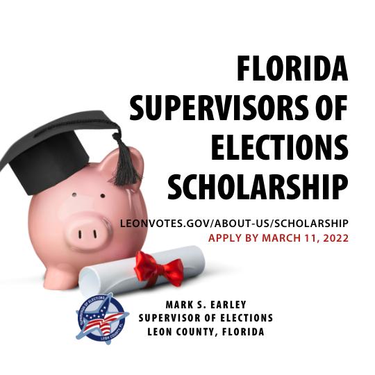 Florida Supervisor of Elections Scholarship opportunity